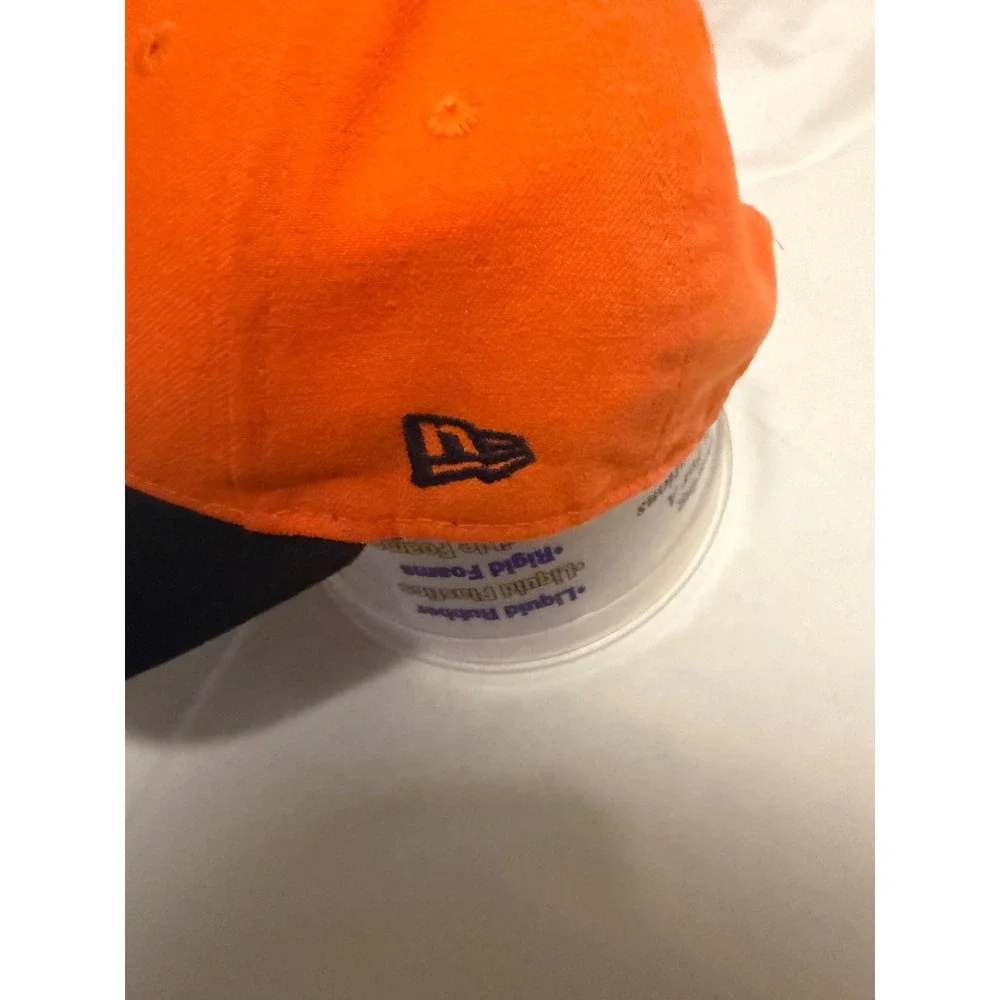 New Era Denver Broncos Youth Hat Orange Navy Blue NFL Baseball Cap Adjustable